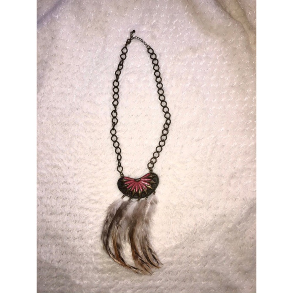 2/10$😱 Feather NECKLACE